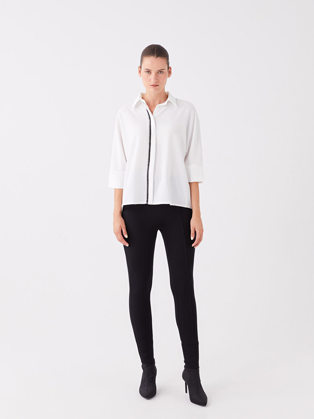 Plain Oversize Women's Shirt