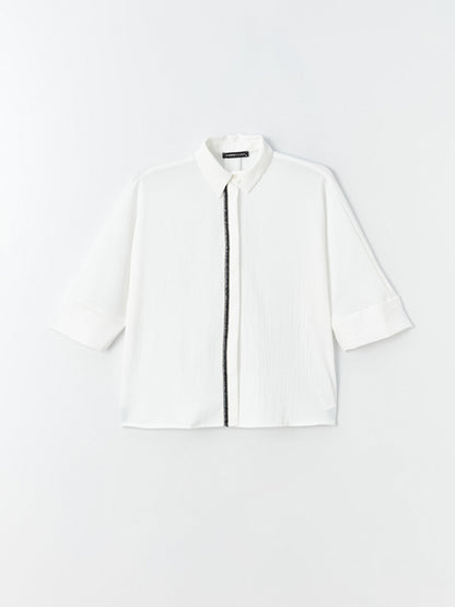 Plain Oversize Women's Shirt