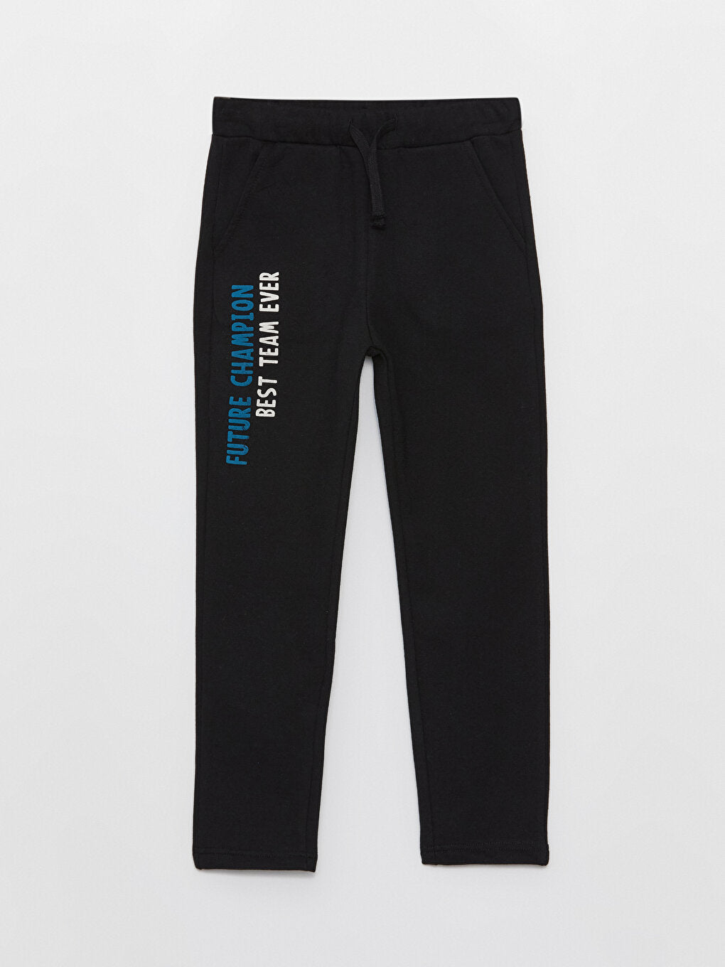 Printed Boys' Sweatpants with Elastic Waist