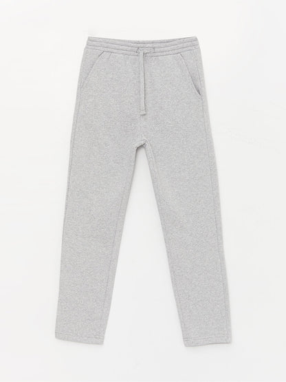 Basic Boys' Sweatpants with Elastic Waist