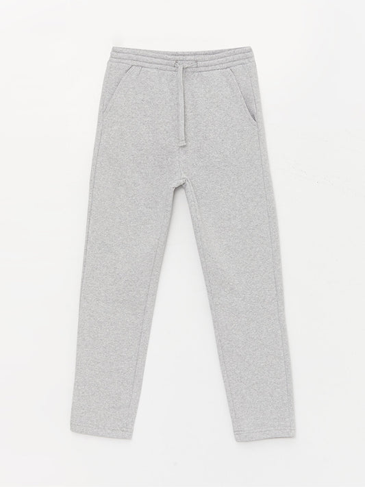 Basic Boys' Sweatpants with Elastic Waist