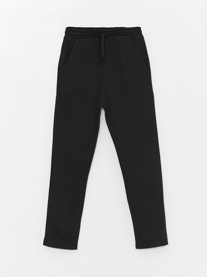 Basic Boys' Sweatpants with Elastic Waist