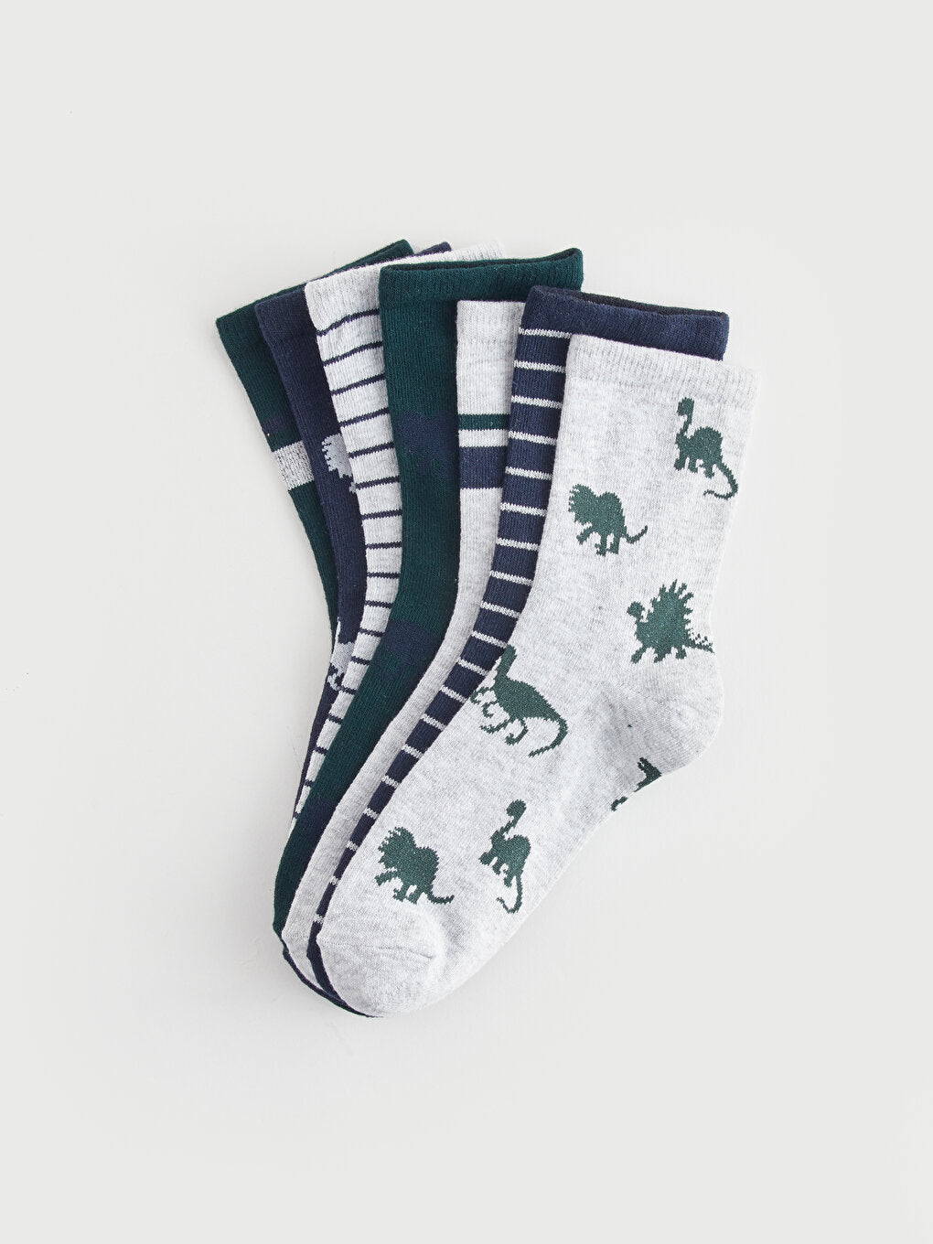 Patterned Boy Socks Pack of 7