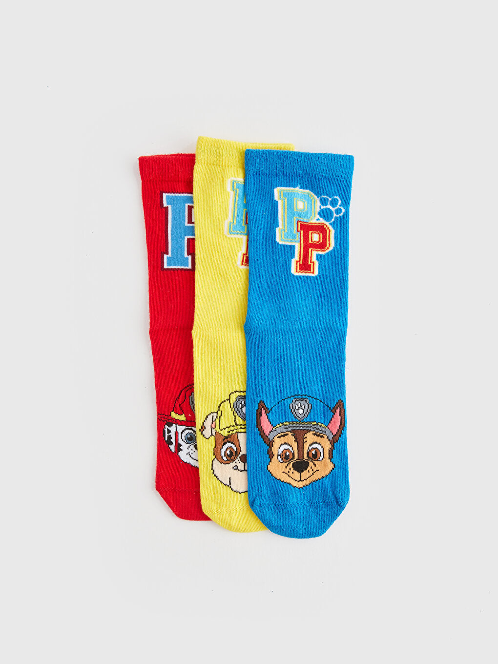 Paw Patrol Patterned Boy Socks 3-pack