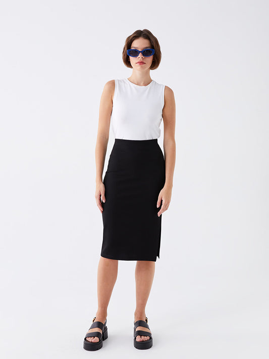 Extra Tight Fit Women's Pencil Skirt