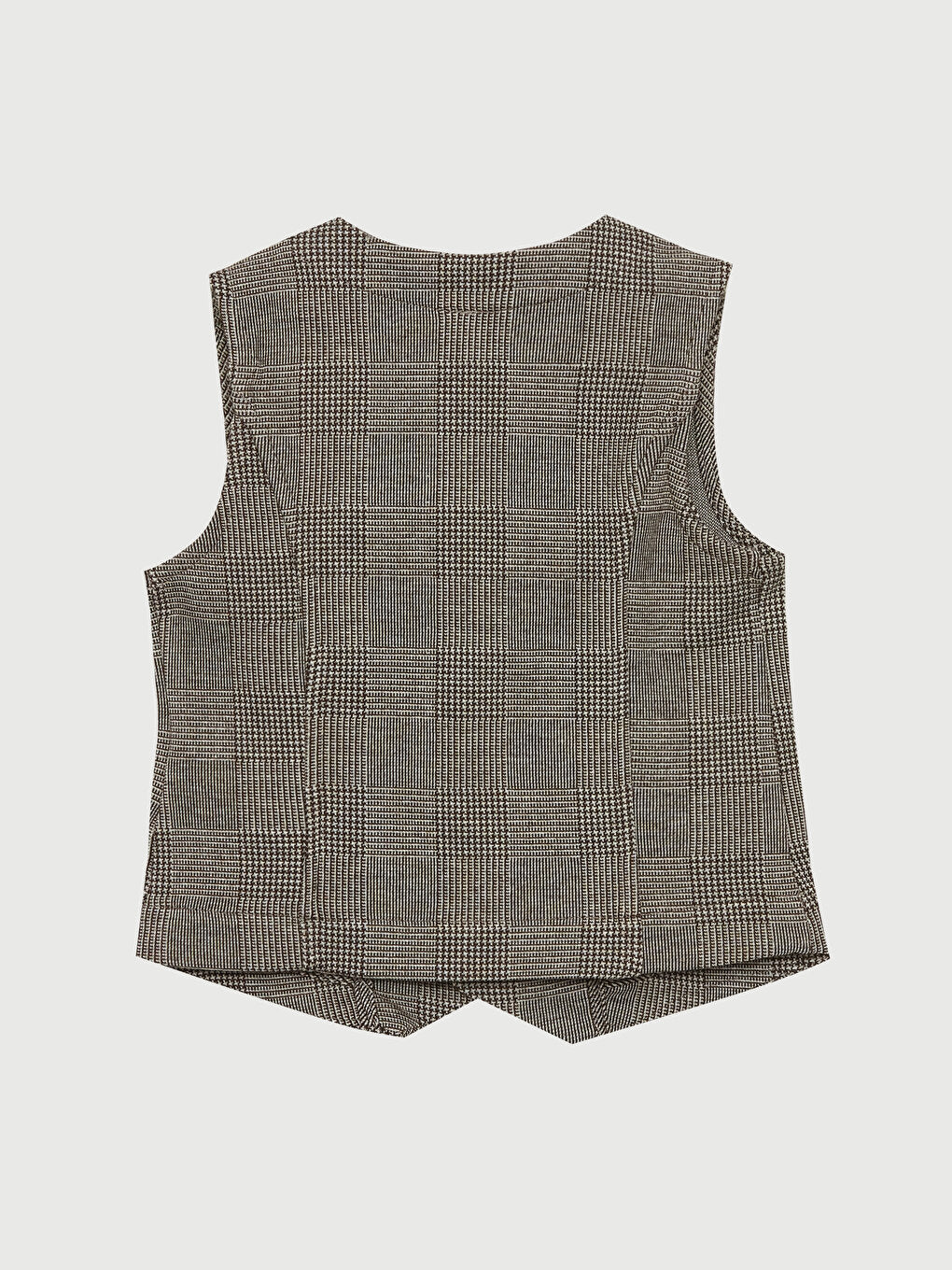 V-Neck Patterned Baby Boy Vest