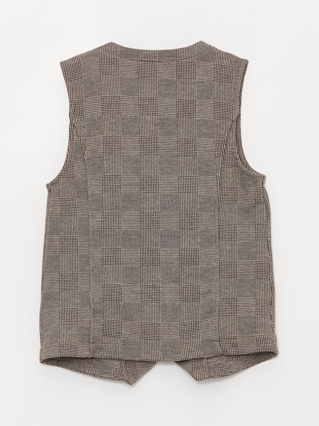 Plaid Boy's Vest