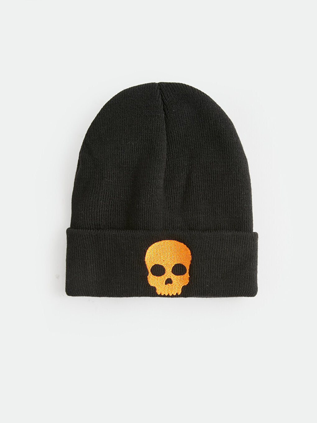 Skull Embroidered Boy's Beanie