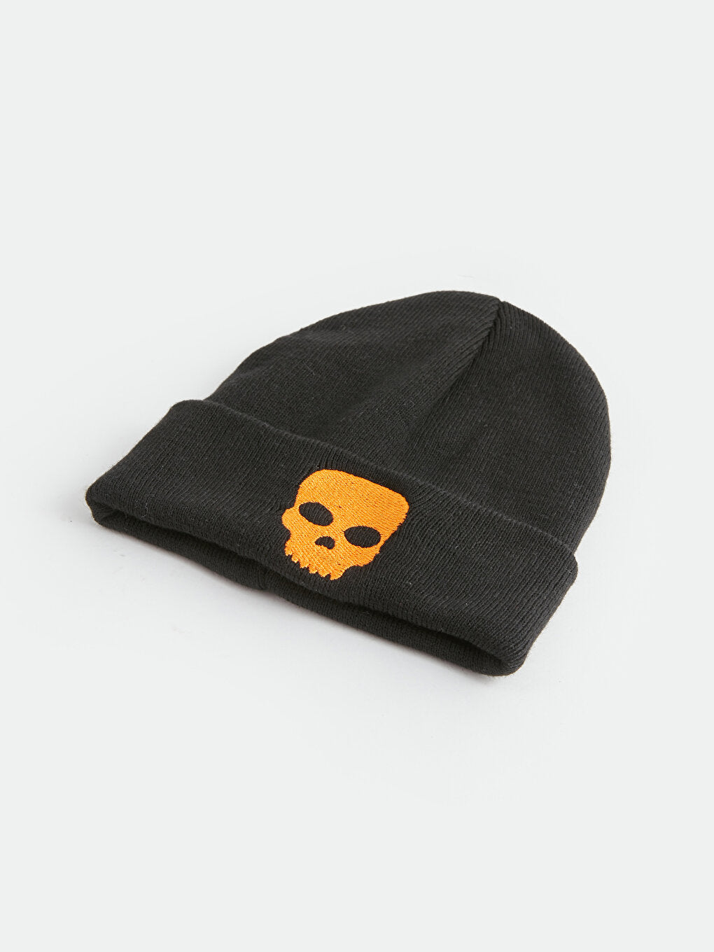 Skull Embroidered Boy's Beanie