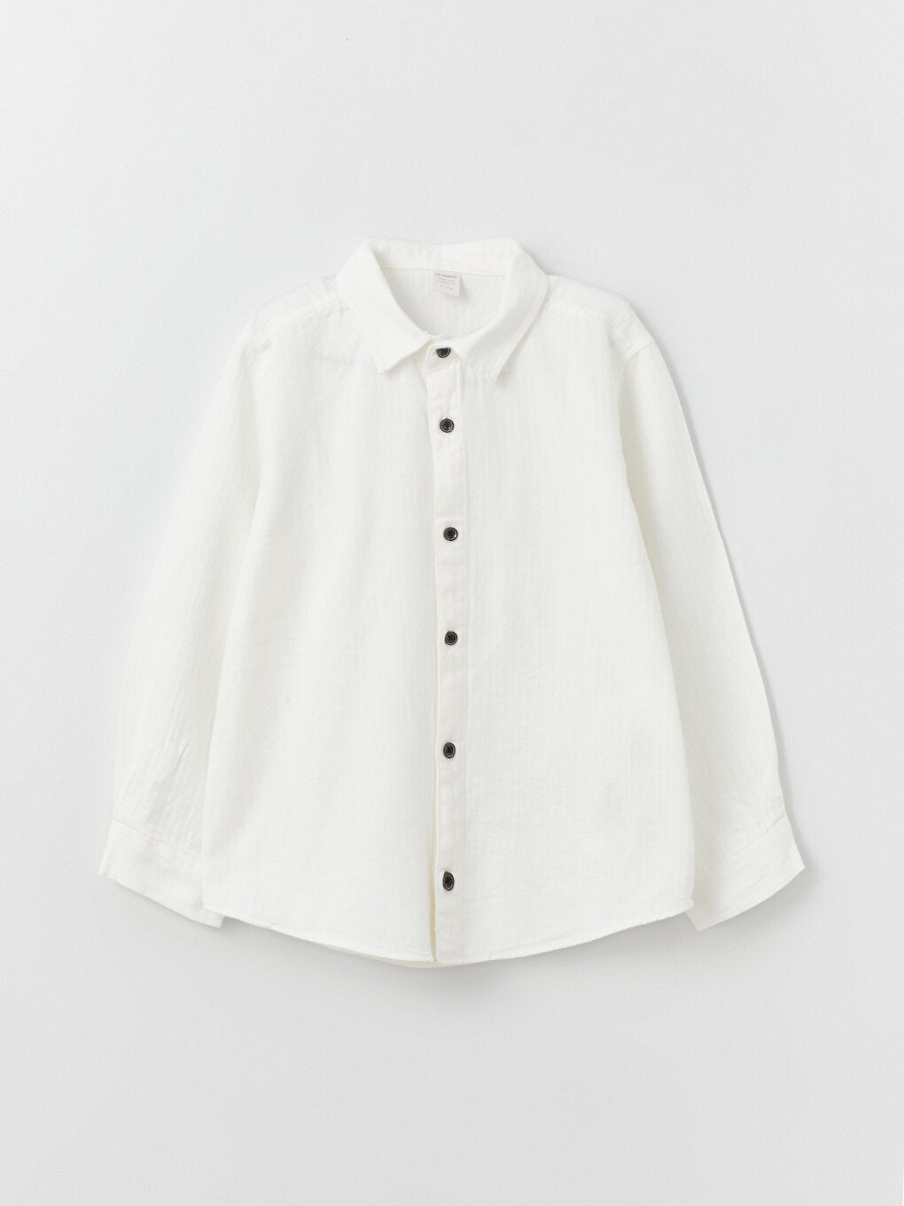 Linen Blend Boy's Shirt