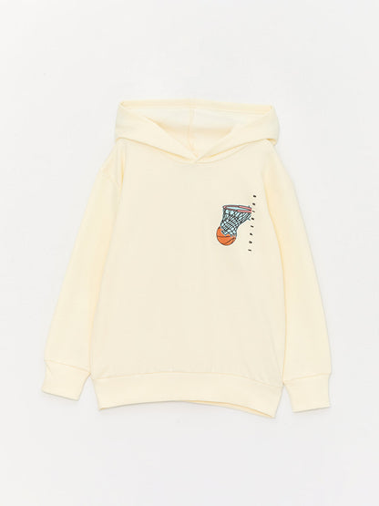 Comfortable Printed Boy's Hoodie