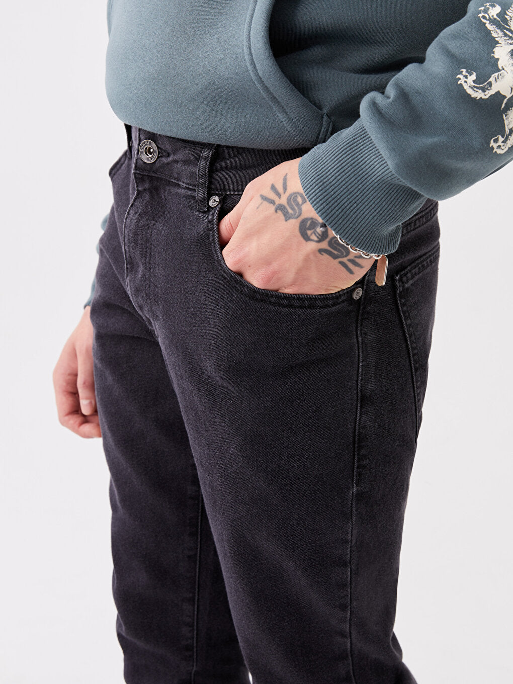 Slim Fit Men's Jean Trousers