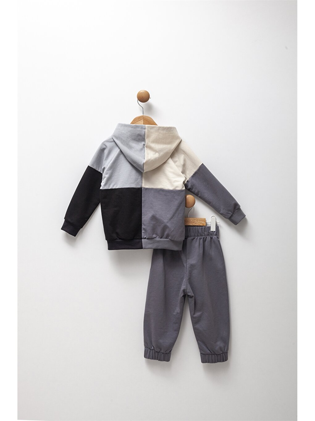 Hooded Long Sleeve Baby Boy 2-Piece Set