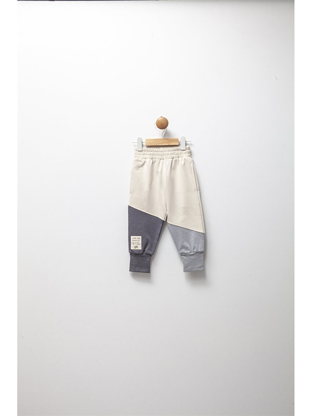 Printed Boy's Trousers with Elastic Waist