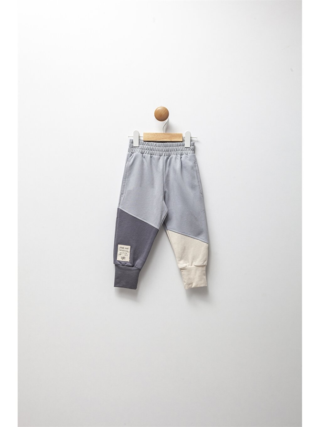 Printed Boy's Trousers with Elastic Waist