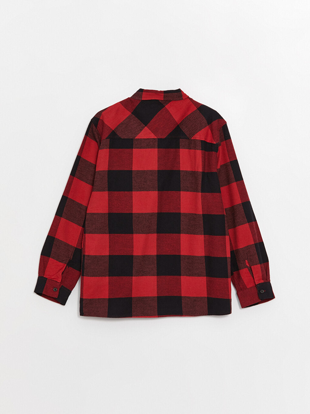 Comfortable Fit Plaid Boy's Shirt