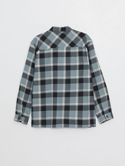 Plaid Long Sleeve Boys' Shirt