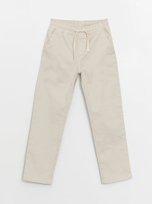 Elastic Waist Boy Trousers