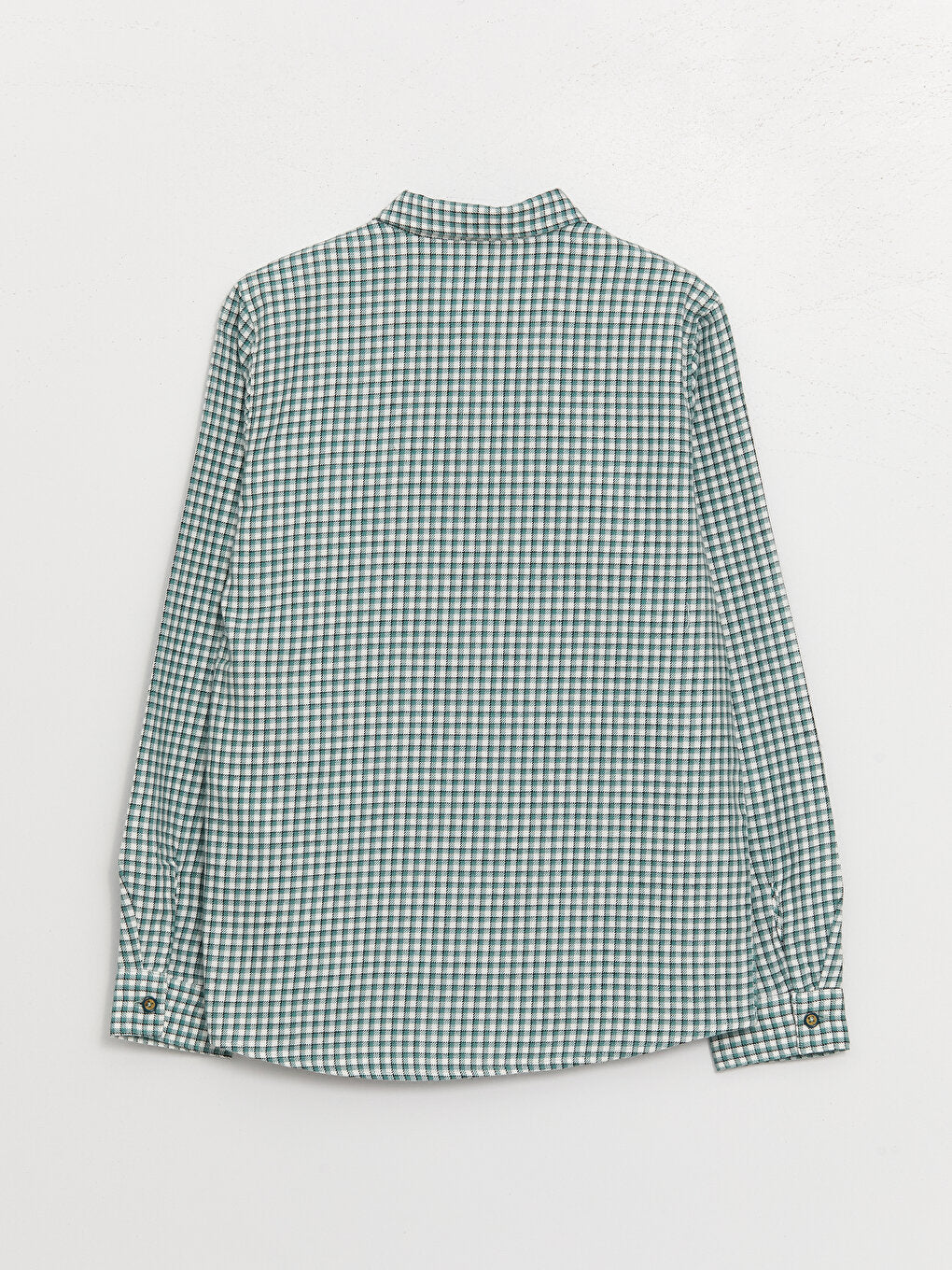 Plaid Long Sleeve Boys Shirt