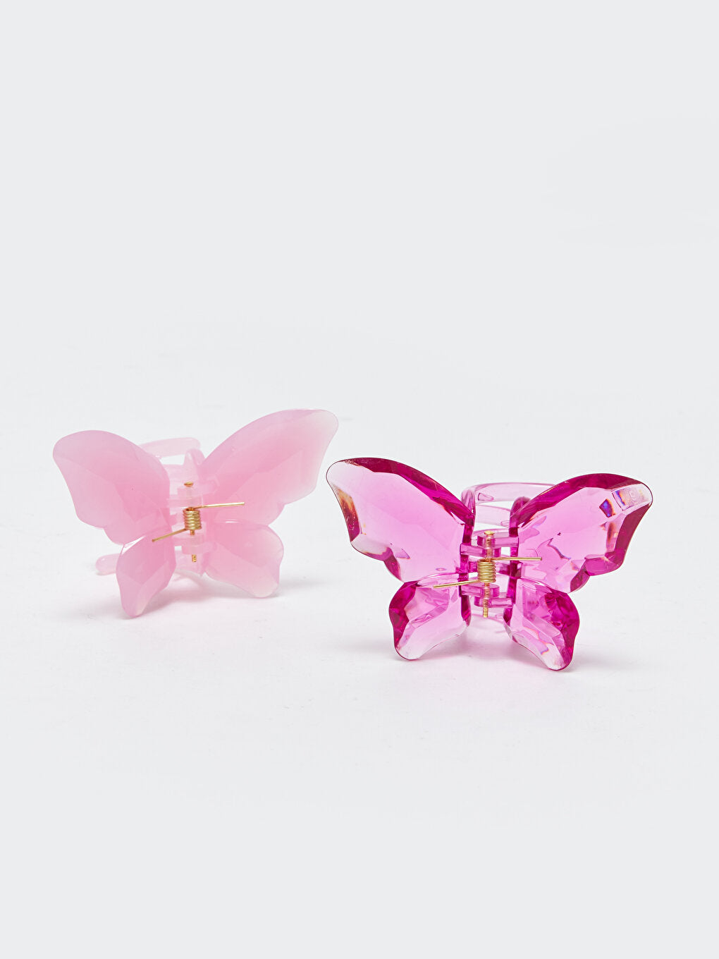 Butterfly Patterned Women's Hair Clip, Pack of 2