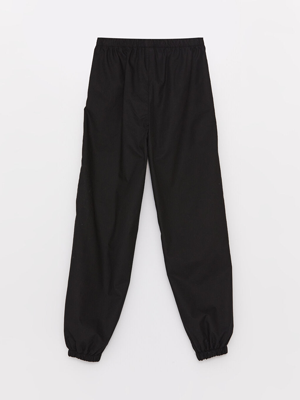 Basic Girl's Trousers with Elastic Waist