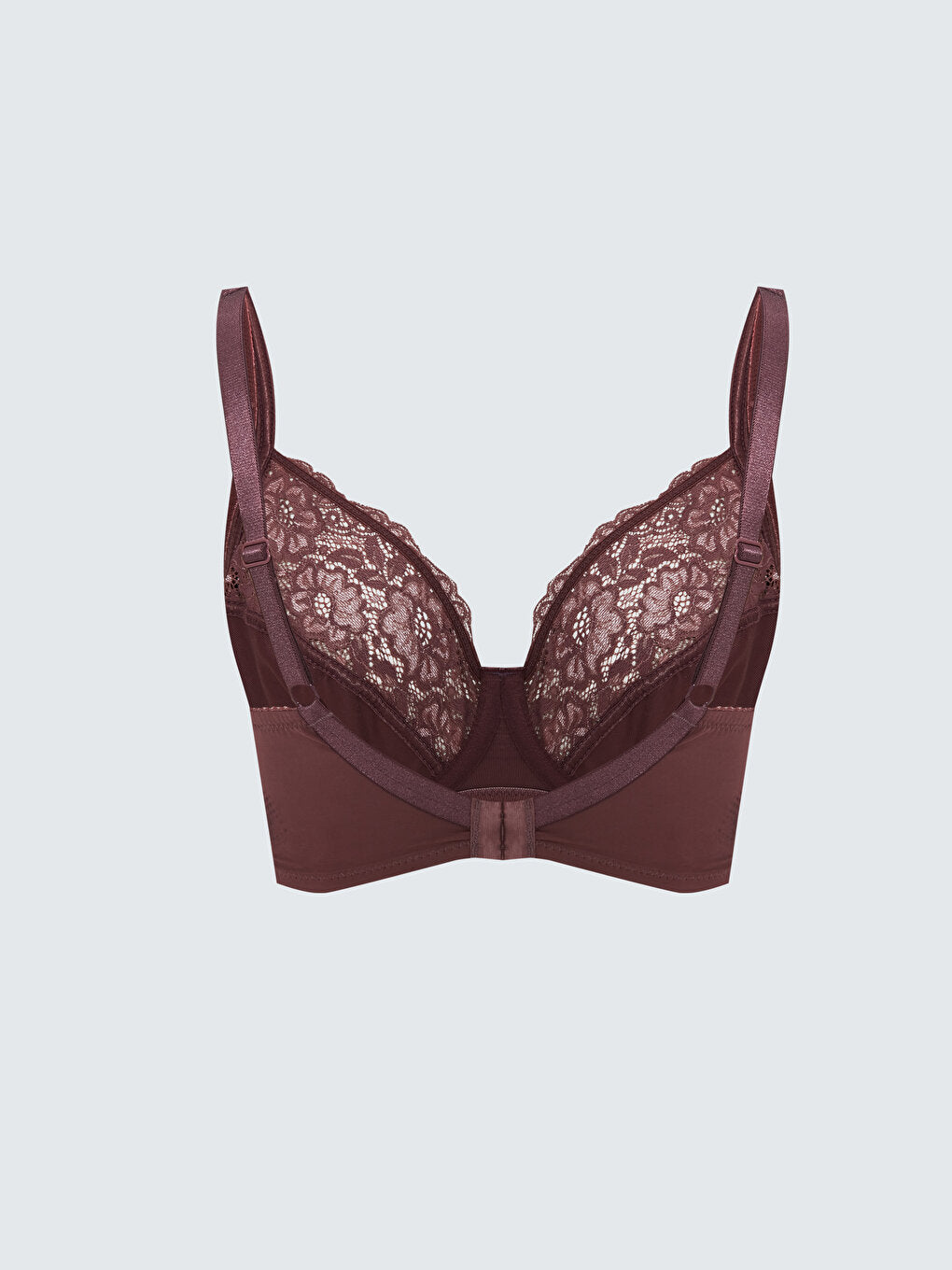 Underwire, Unpadded, Lace Supporting Bra