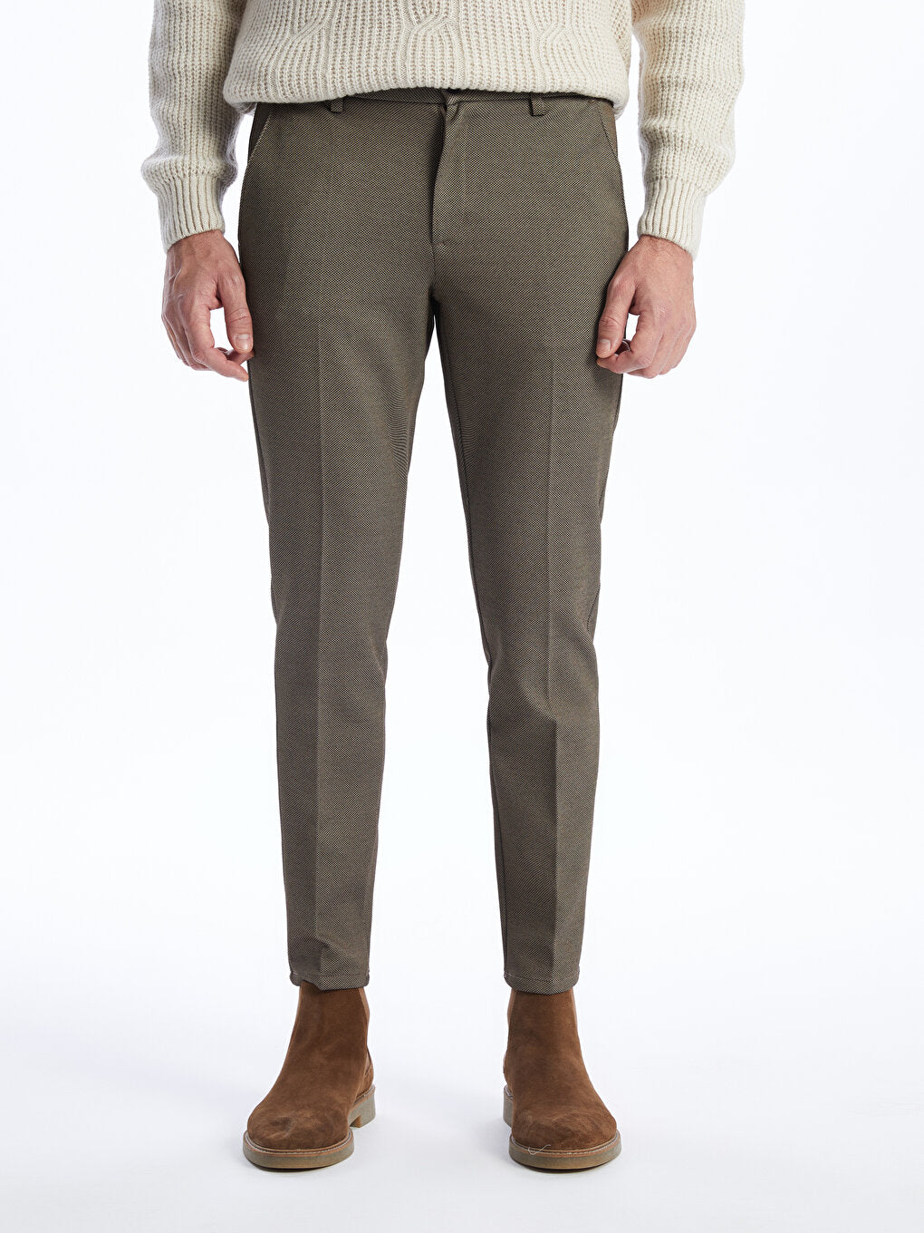 Slim Fit Men's Chino Trousers