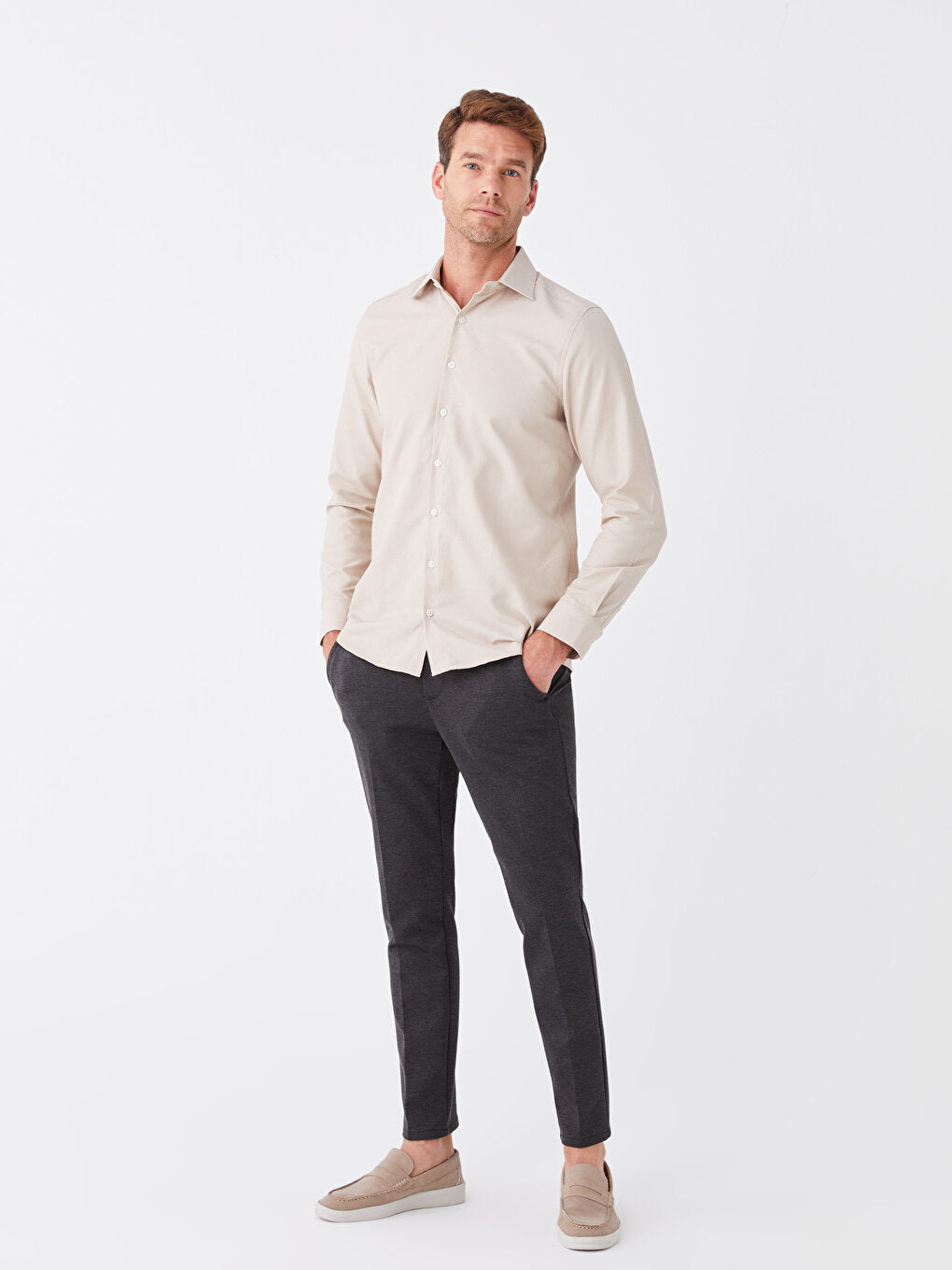 Slim Fit Men's Chino Trousers