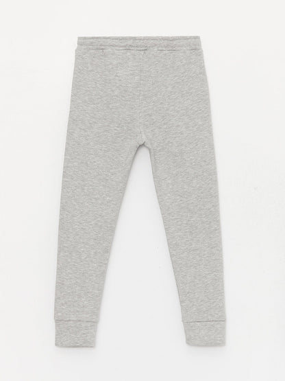 Basic Boy's Jogger Sweatpants with Elastic Waist