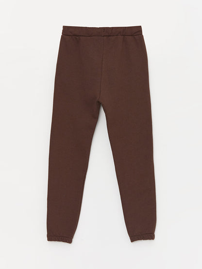 Basic Boy's Jogger Sweatpants with Elastic Waist