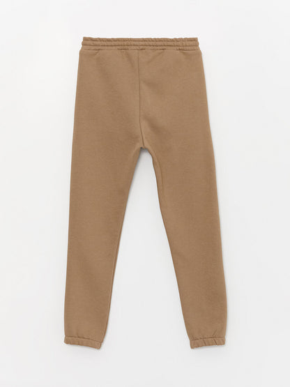 Basic Boy's Jogger Sweatpants with Elastic Waist