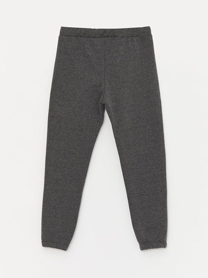 Basic Boy's Jogger Sweatpants with Elastic Waist