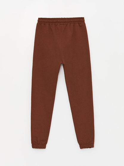 Basic Boys' Jogger Sweatpants with Elastic Waistband