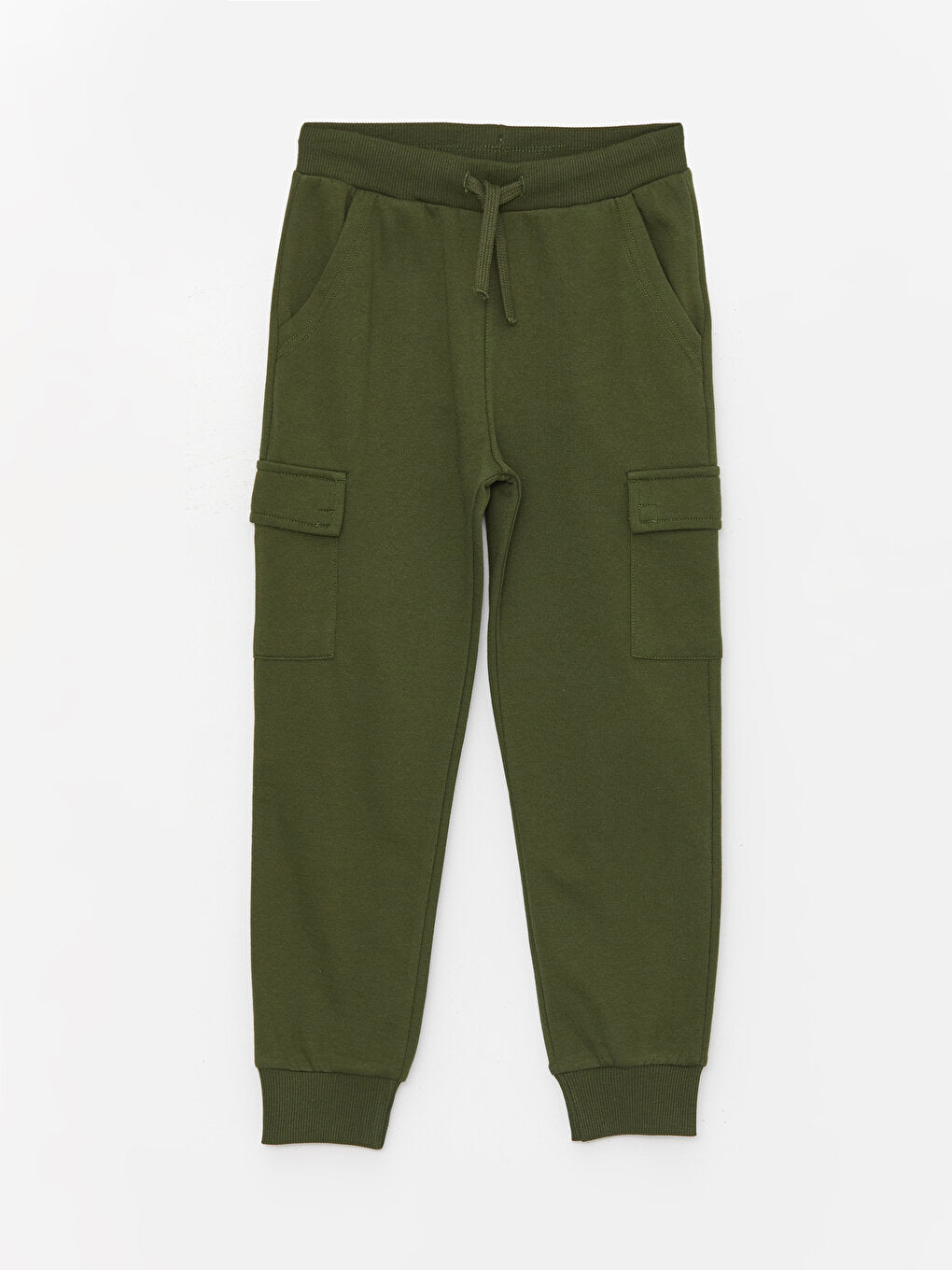 Boys' Cargo Sweatpants with Elastic Waist