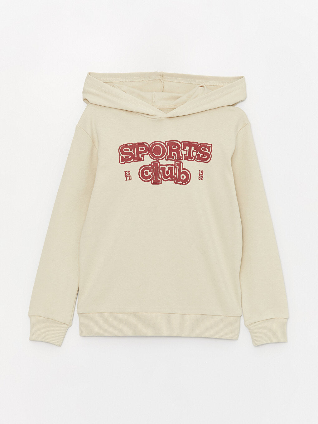 Printed Long Sleeve Boys Hoodie