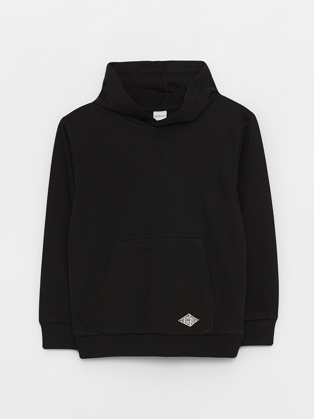 Basic Long Sleeve Boys Hoodie