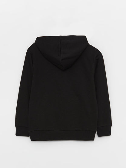 Basic Long Sleeve Boys Hoodie