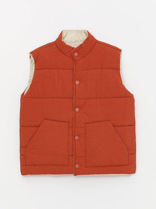 High Collar Baby Boy Vest