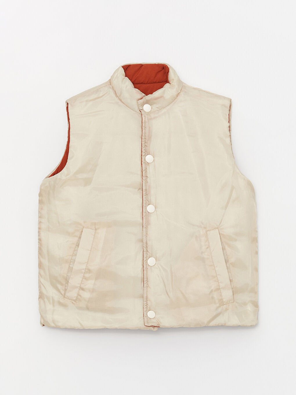 High Collar Baby Boy Vest