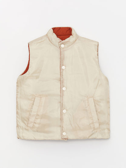 High Collar Baby Boy Vest