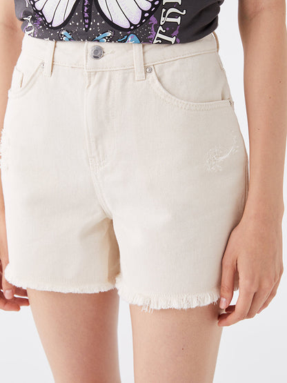 Standard Fit Women's Jean Shorts