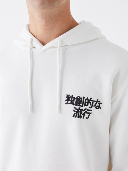 Long Sleeve Printed Men's Hoodie