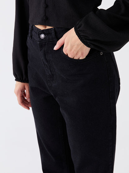 Straight Fit Women's Jean Trousers