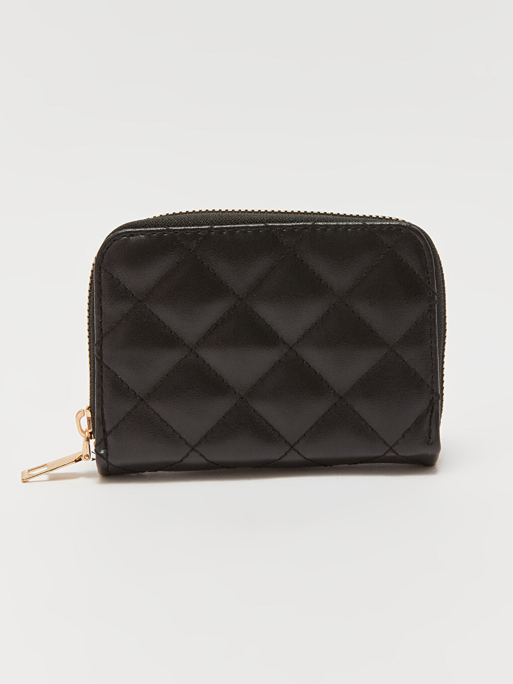 Leather Look Quilted Women's Wallet