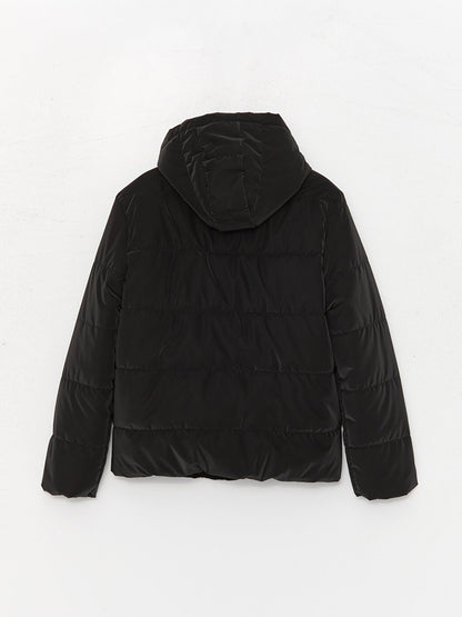 Hooded Boy's Puffer Coat