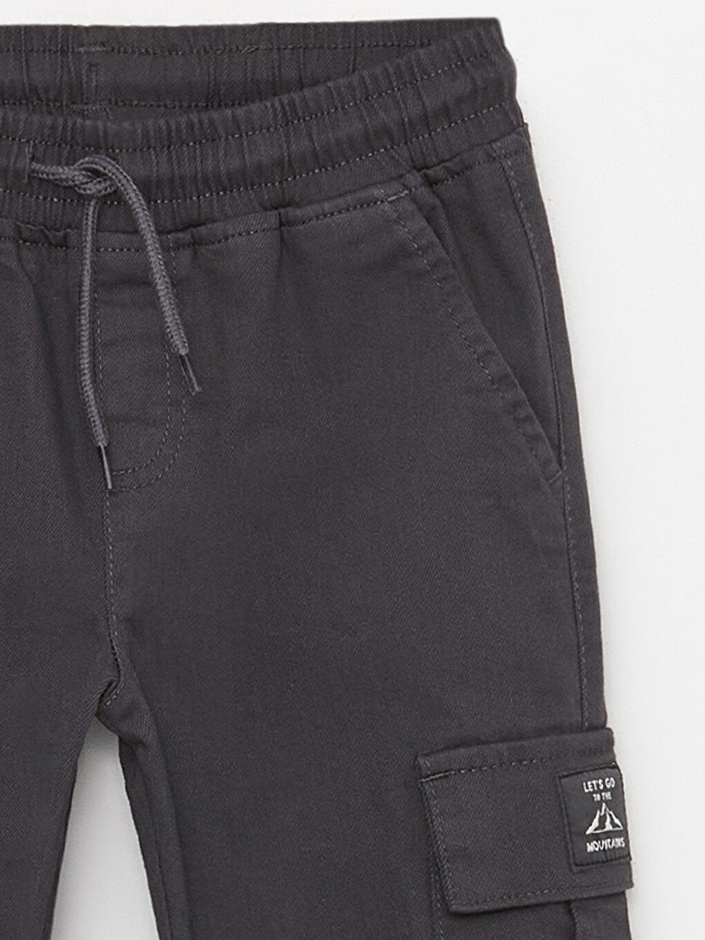 Boys' Cargo Jogger Pants with Elastic Waist