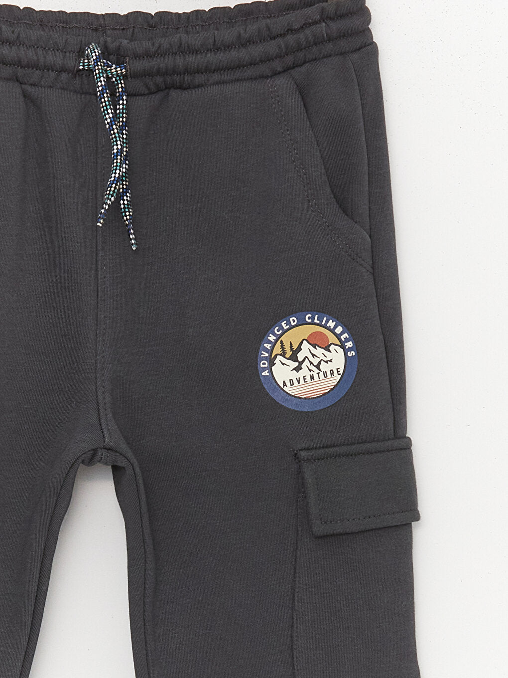 Boys' Cargo Sweatpants with Elastic Waist