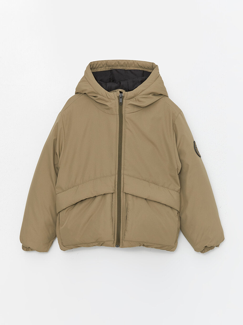 Hooded Boy's Puffer Coat