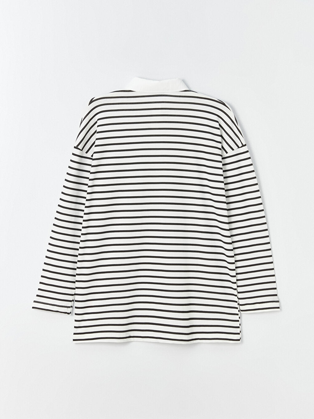 Striped Long Sleeve Women's Shirt Tunic