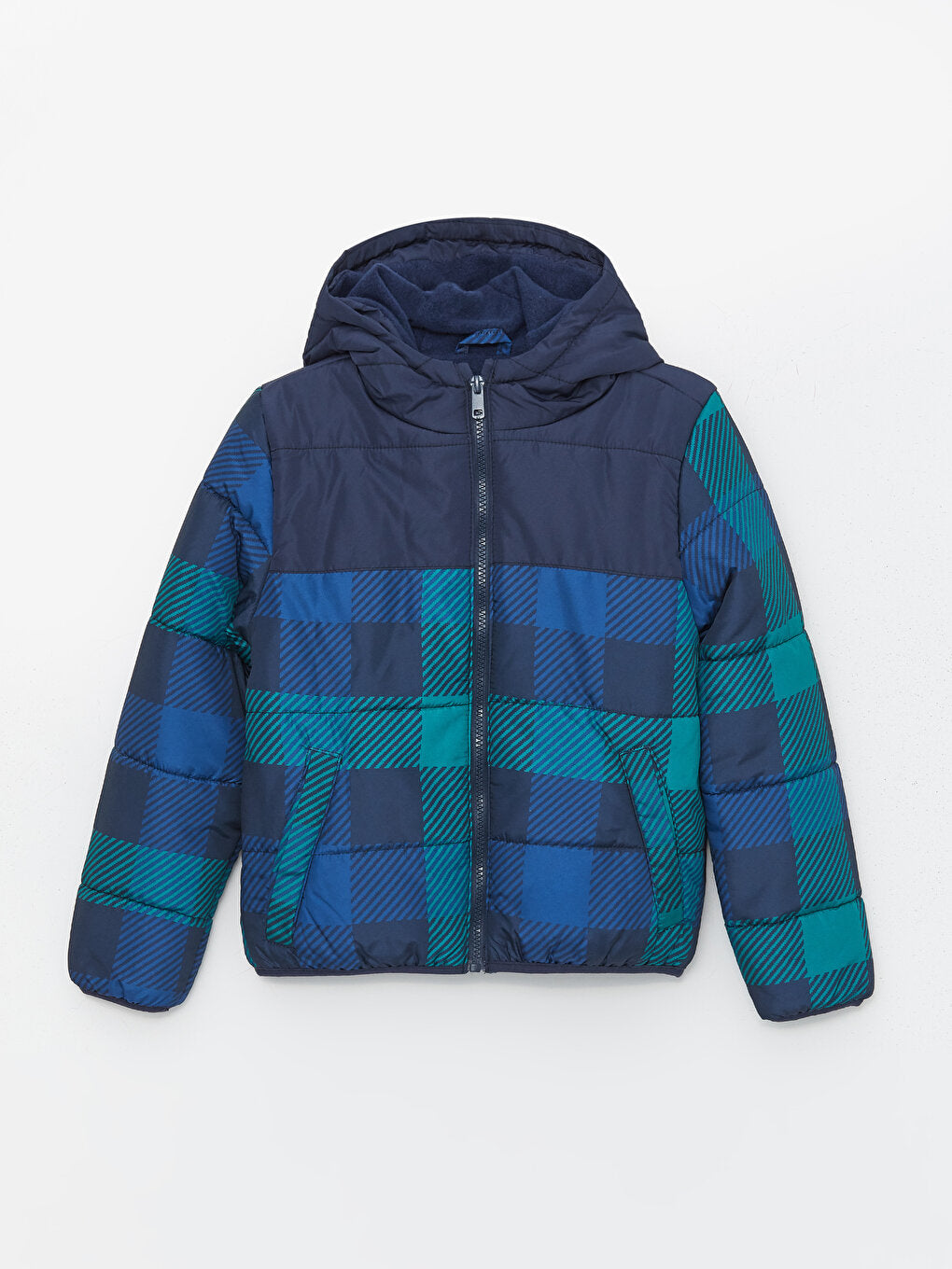 Hooded Boy's Puffer Coat